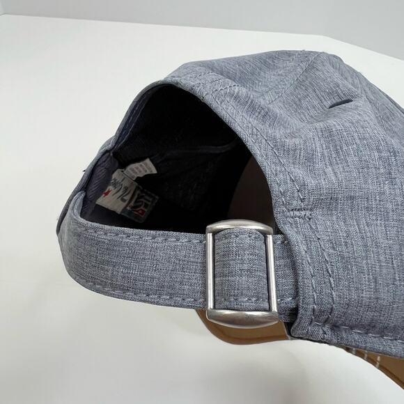 The Game Steamboat Springs Patch Baseball Cap Gray Adjustable Back Strap - Picture 8 of 14